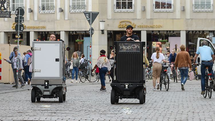 In für den Autoverkehr gesperrten Stadtzentren soll der Hopon zum Einsatz kommen.