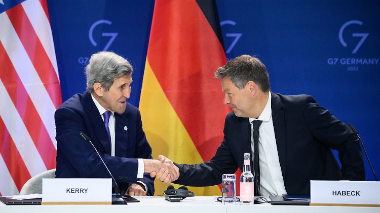In der deutschen und amerikanischen Klimapolitik gebe es "jede Menge Überschneidungen", betonte Habeck.