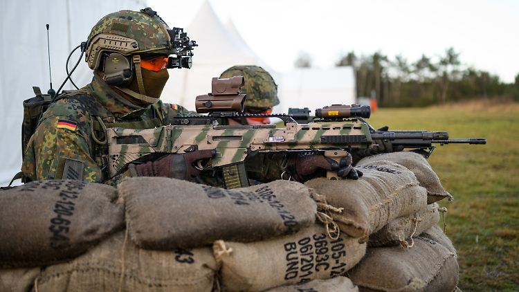Die Verhandlungen über das Sondervermögen für die Bundeswehr gehen offenbar in die Zielgerade.