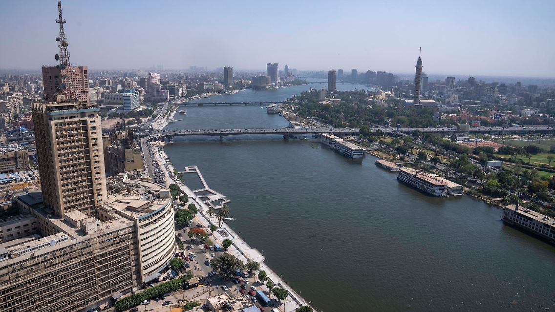 Blick auf die ägyptische Hauptstadt Kairo.