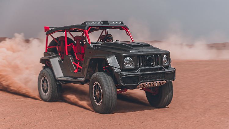 So wird den Brabus Crawler wohl nur der Scheich in der Wüste fahren.