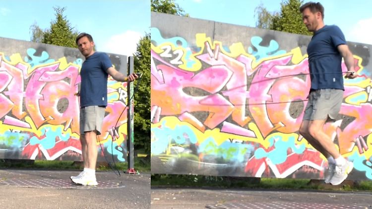 Das Everjump-Springseil ist eher ein Outdoor-Fitness-Tool.