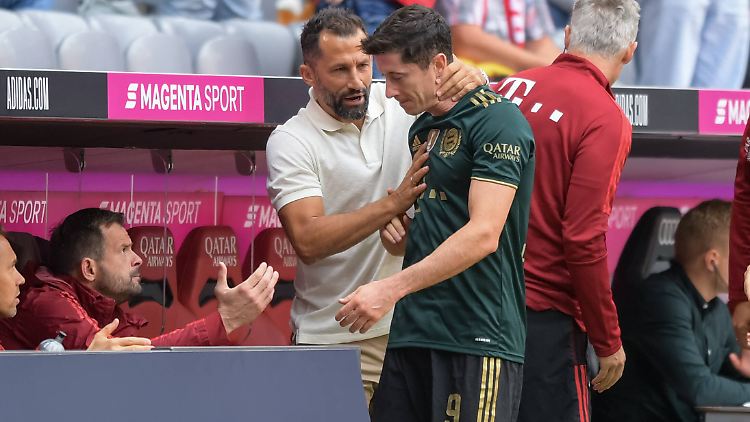 Hasan Salihamidzic und Robert Lewandowski haben künftig nichts mehr miteinander zu tun.