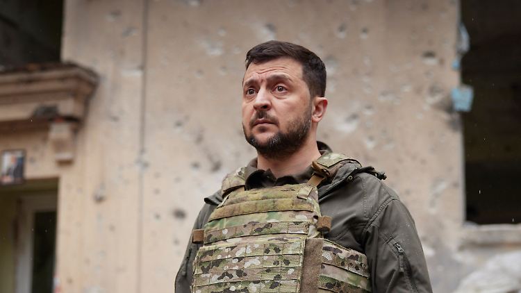 Besuchte zuletzt die Front im Osten: Wolodymyr Selenskyj.