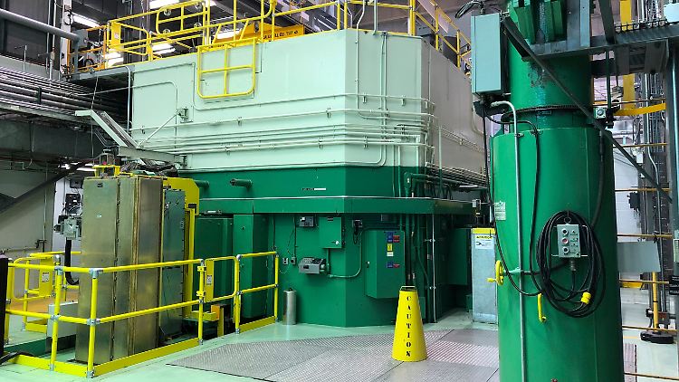 Testreaktor im Idaho National Laboratory in den USA: Das "Carbon Free Power Project" wurde als die nächste Generation von Kernkraftwerken angepriesen. Aber auch die kleinen Atomreaktoren sind nicht unumstritten.