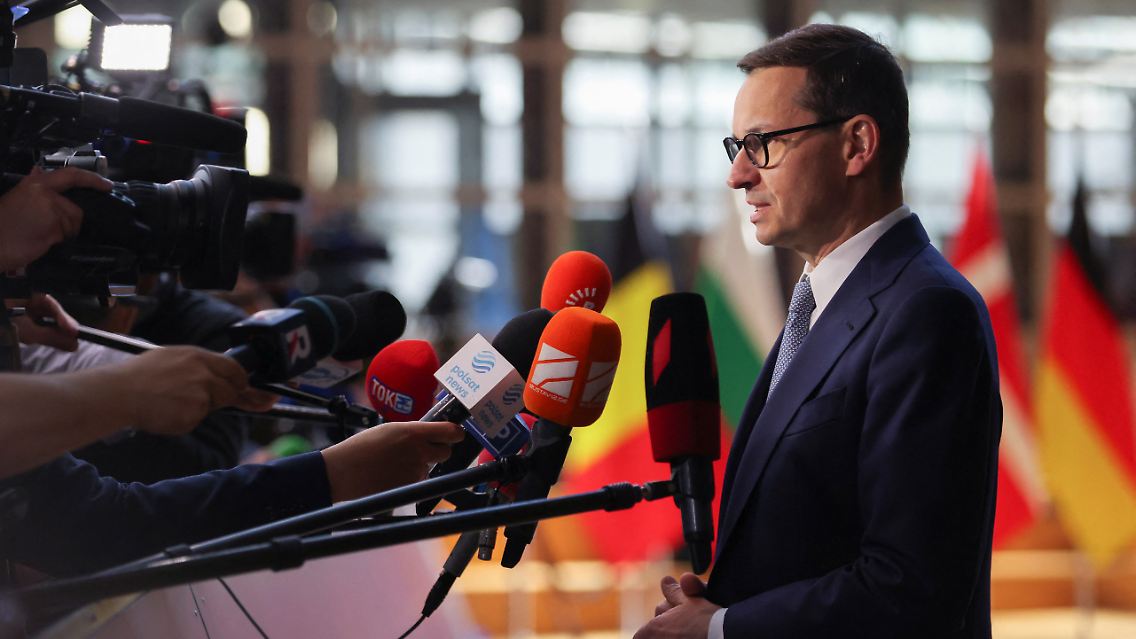 Morawiecki in Brüssel.