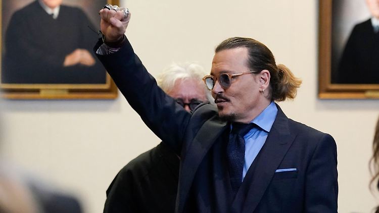 Hat im Verleumdungsprozess gegen seine Ex-Frau Amber Heard größtenteils recht bekommen: Johnny Depp.