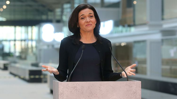 Sheryl Sandberg kam 2008 zu Facebook.