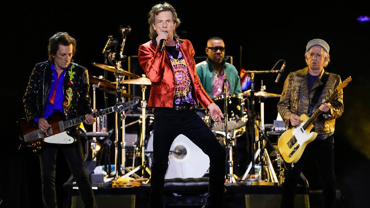 Sie können es einfach noch immer: die Rolling Stones am Mittwochabend in Madrid.