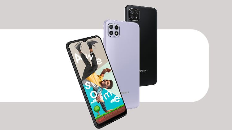 Das Samsung Galaxy A22 5G gibt es aktuell zum Spitzenpreis.