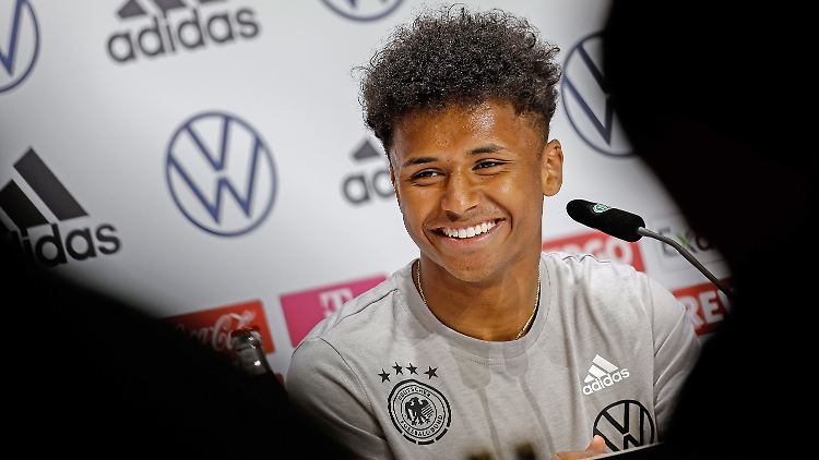 Adeyemi ist erstmal beim DFB, freut sich aber auch schon auf den BVB.