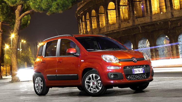 Trotz seiner geringen Größe bietet der Fiat Panda den Insassen erstaunlich viel Platz.