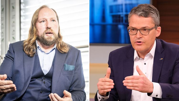 Anton Hofreiter und Roderich Kiesewetter (v.l.).