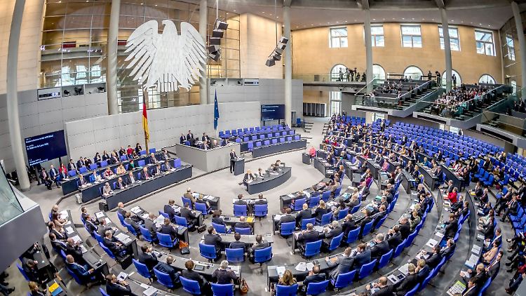 Der Bundestag beschließt den Haushalt mit großer Mehrheit.