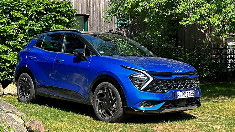 In der GT-Line macht der Kia Sportage eine sportliche Figur.