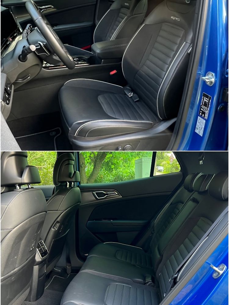 Beledertes Gestühl, das auch für die Langstrecke taugt, macht den Kia Sportage noch etwas edler.