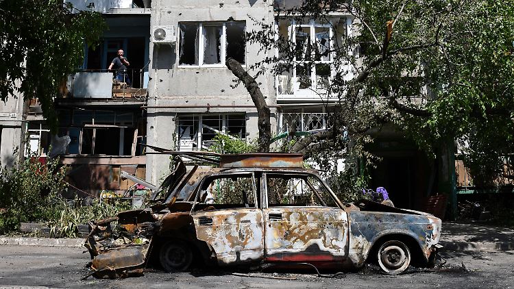 Slowjansk gehört zum ostukrainischen Verwaltungsgebiet Donezk, dessen vollständige Eroberung sich Russland auf die Fahnen geschrieben hat.