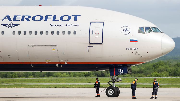 Aeroflot hatte im März alle internationalen Flüge ausgesetzt.
