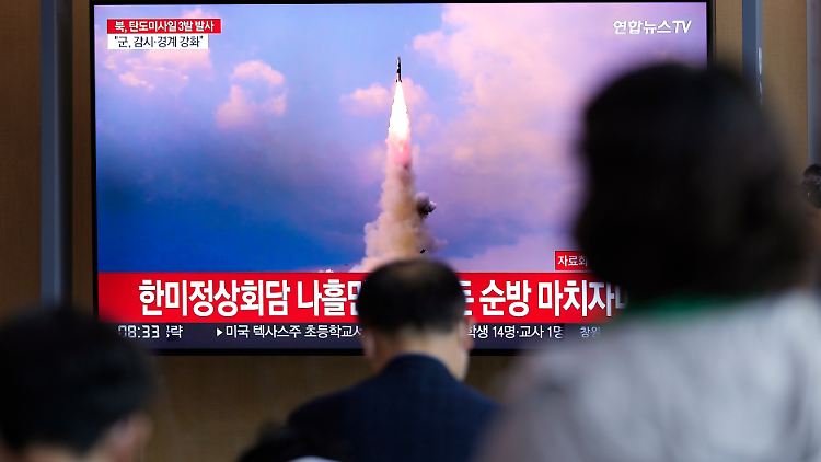 Am 25. Mai testete Nordkorea zuletzt drei Raketen.