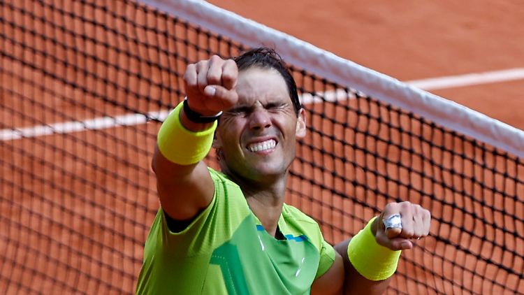 Nadal jubelte in Paris und will jetzt auch in Wimbledon jubeln.