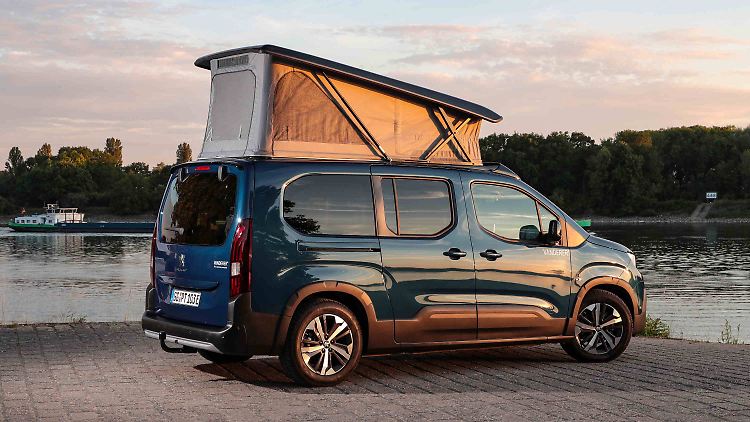 In der Woche ein Alltagsauto, am Wochenende ein Reisemobil. So stellt sich Vanderer die Nutzung seines umgebauten Peugeot e-Rifter vor.