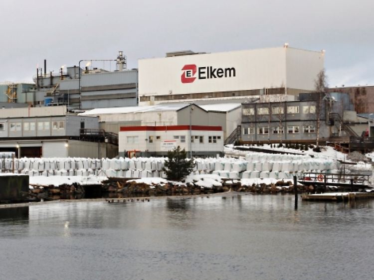 Standort Kristiansand, rund 300 Kilometer südwestlich von Oslo: Elkem liefert Vorprodukte für die Solarmodul- und Chipherstellung.