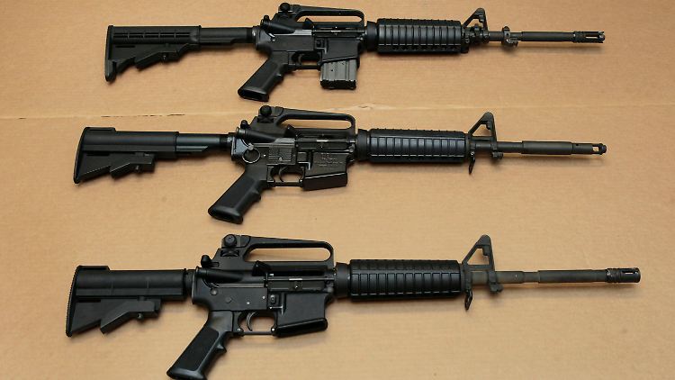 Das AR-15 ist bei Waffenkäufern in den USA besonders beliebt. In einigen Bundesstaaten können es auch 18-Jährige erwerben.