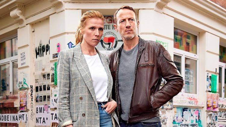 Ermitteln im diversen Hamburg: Julia Grosz (Franziska Weisz) und Torsten Falke (Wotan Wilke Möhring).