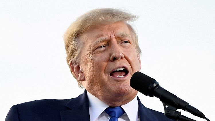Hatte vor der Kapitol-Stürmung seine Anhänger angeheizt: Donald Trump.