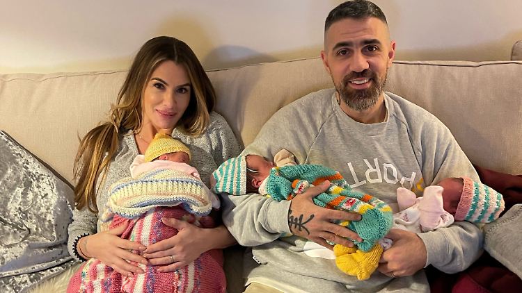 Leben sie bald als Familie in Dubai? Bushido, Anna-Maria Ferchichi und ihre drei jüngsten Kinder.