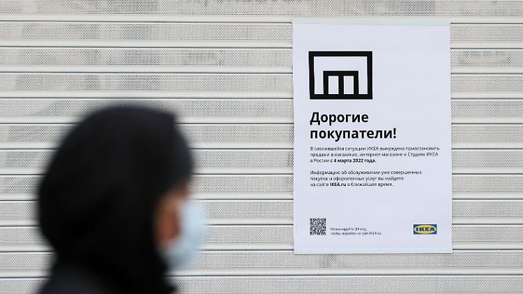 Gut möglich, dass Ikea seine russischen Filialen bald wiedereröffnet - unter russischer Leitung und mit Möbeln unklarer Herkunft. 