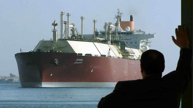 Übers Meer transportiertes Flüssiggas unter anderem aus Katar soll einen großen Teil des bisher aus Russland stammenden Gases in Europa ersetzen. 