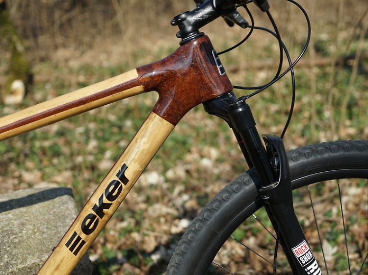 Der Lenk- oder Steuerkopfwinkel des Stark beträgt 70 Grad - steiler als bei einem Downhill-MTB.