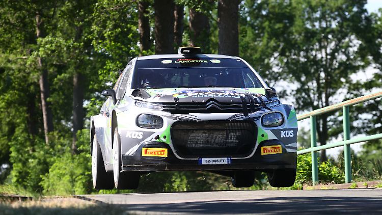 Marijan Griebel feierte bei der ADAC Rallye Stemweder Berg seinen ersten Saisonsieg.