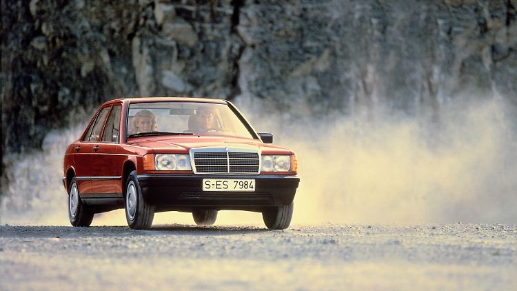 Früher belächelt, heute ein gefragter Klassiker: der Mercedes-Benz 190 (Baureihe W 201).