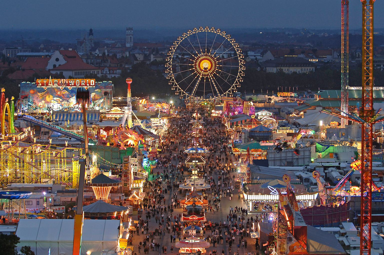 Er gehört zu München wie das Oktoberfest ...