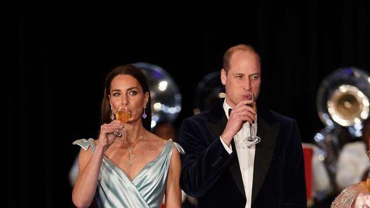 Wollen im Sommer groß feiern: Herzogin Kate und Prinz William. 