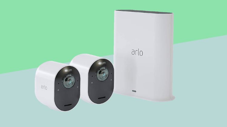 Dieses Überwachungskamera-Set von Arlo gibt es jetzt vergünstigt bei Saturn.