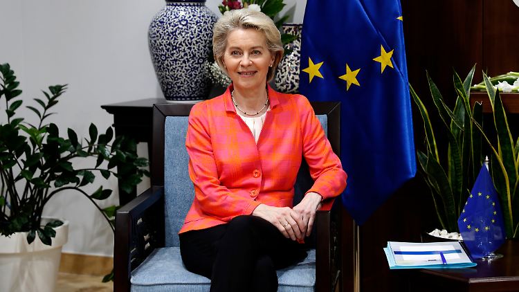 Von der Leyen verwies auf Pläne für eine Unterwasser-Pipeline, die im östlichen Mittelmeer Israel, Zypern und Griechenland verbinden könnte.
