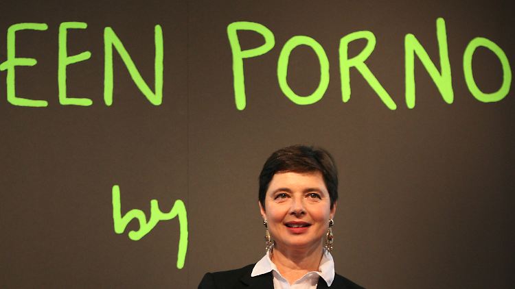 In ihrem Regiedebüt "Green Porno" spielte Isabella Rossellini einige Tiere selbst, etwa eine Schnecke oder eine Spinne.