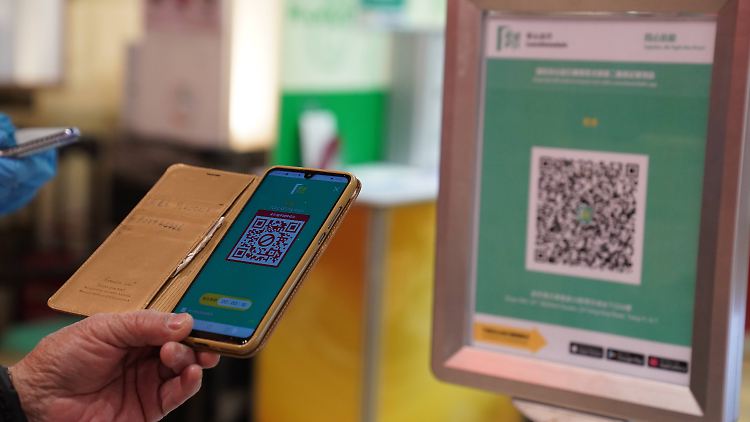 Nur per QR-Code können in China öffentliche Verkehrsmittel genutzt werden.
