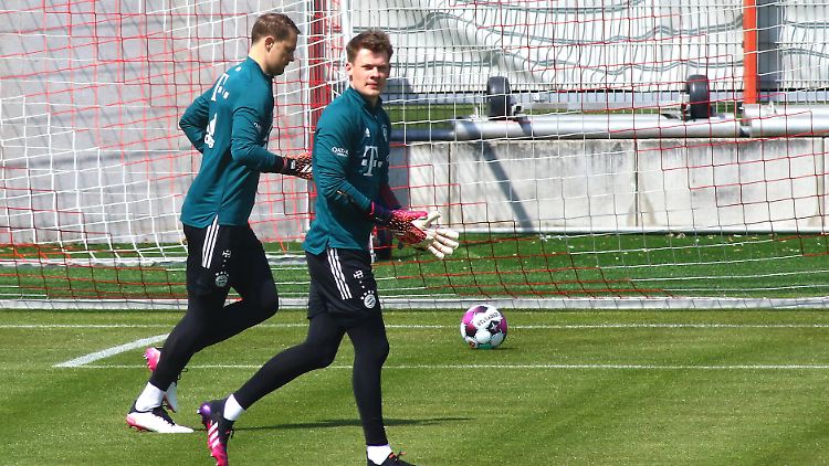 Nübel war mit seinem Platz hinter Manuel Neuer nicht zufrieden.