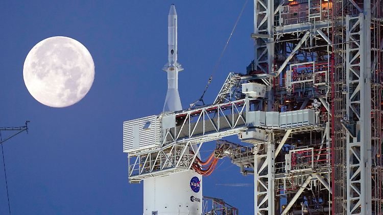 Die ESA-Astronauten sollen an Bord der "Orion" zum Mond fliegen.