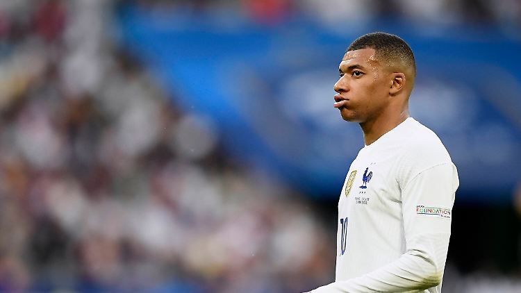 Läuft nicht für Kylian Mbappé und die französische Nationalmannschaft.
