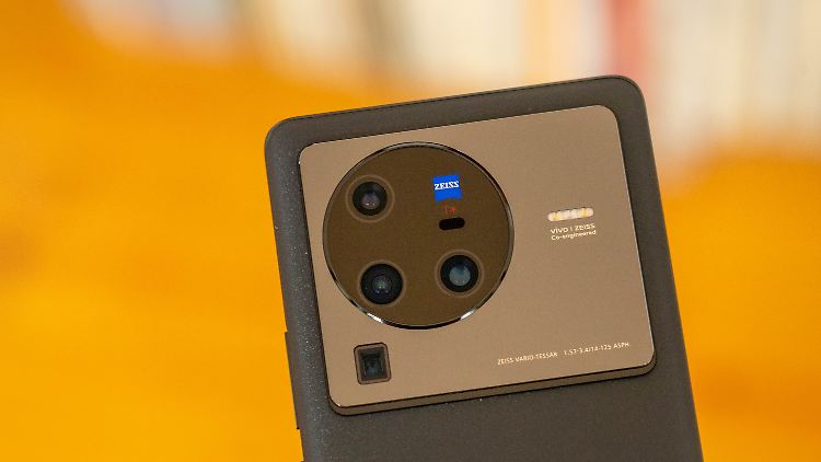 Die Vierfach-Kamera ist ein weiteres Highlight des Vivo X80 Pro.