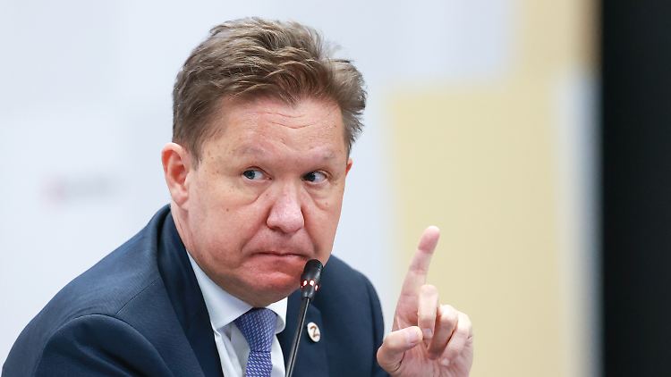 Zuverlässig nur für die "Freunde Russlands": Gazprom-Chef Miller in St. Petersburg.
