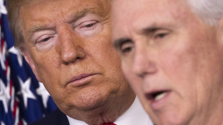 Pence widerstand nach der Wahlniederlage Trumps dessen Druck.