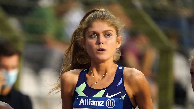 Muss sich bis zur WM noch steigern: Konstanze Klosterhalfen.