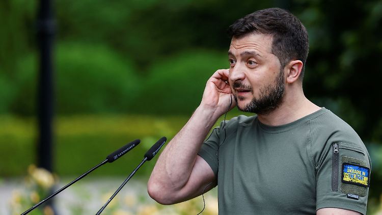 Wolodymyr Selenskyj will die "Grauzone zwischen der EU und Russland in Osteuropa" beseitigt wissen.