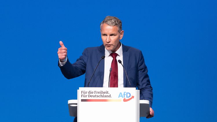 Konnte sich mit seinem Wunsch nach einer Einzelspitze durchsetzen: Björn Höcke.